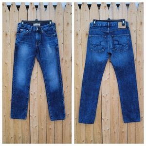 Big Star Size 28 Division Straight Leg Mid Rise Medium Wash Jeans